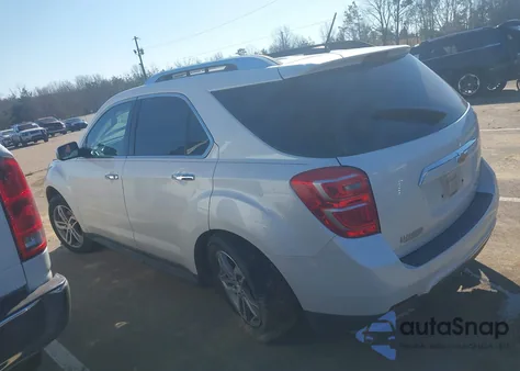 2016 Chevrolet Equinox Ltz z USA, uszkodzony, nr VIN 2GNALDEK7G1131221